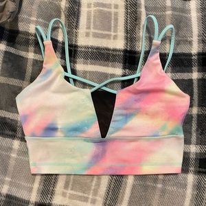 Popflex Mermaid Crop Sports Bra - Size 6
